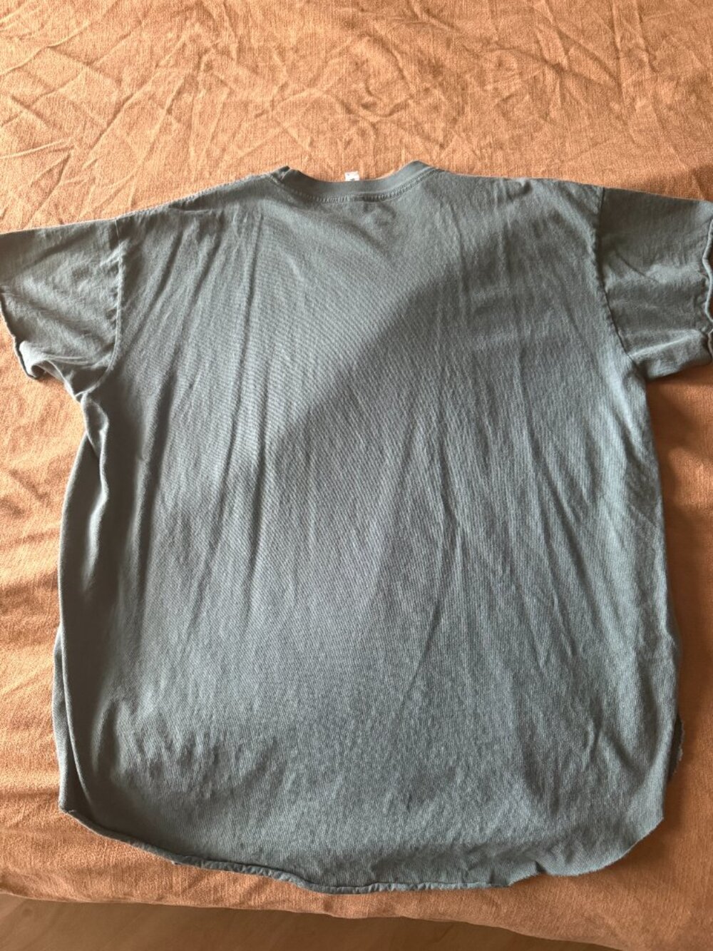 Pebby Forevee Set Birds Free Side Slit Tee XL Teal - Picture 4 of 4